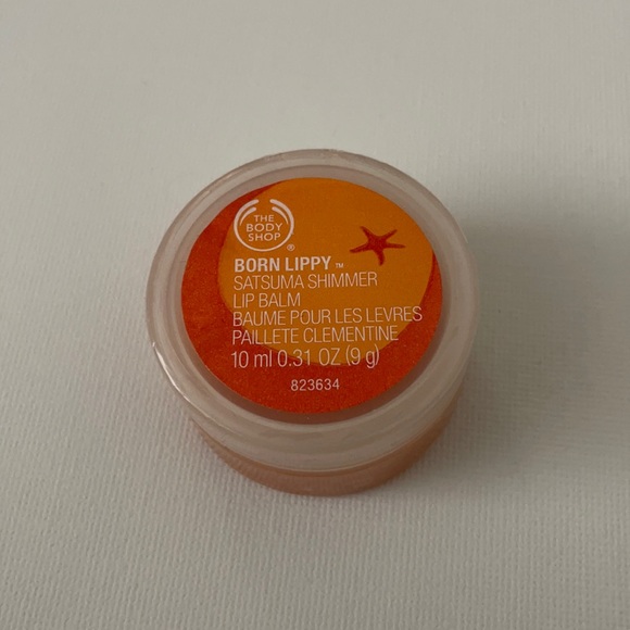 The Body Shop Other - Born Lippy Satsuma Shimmer Lip Balm The Body Shop